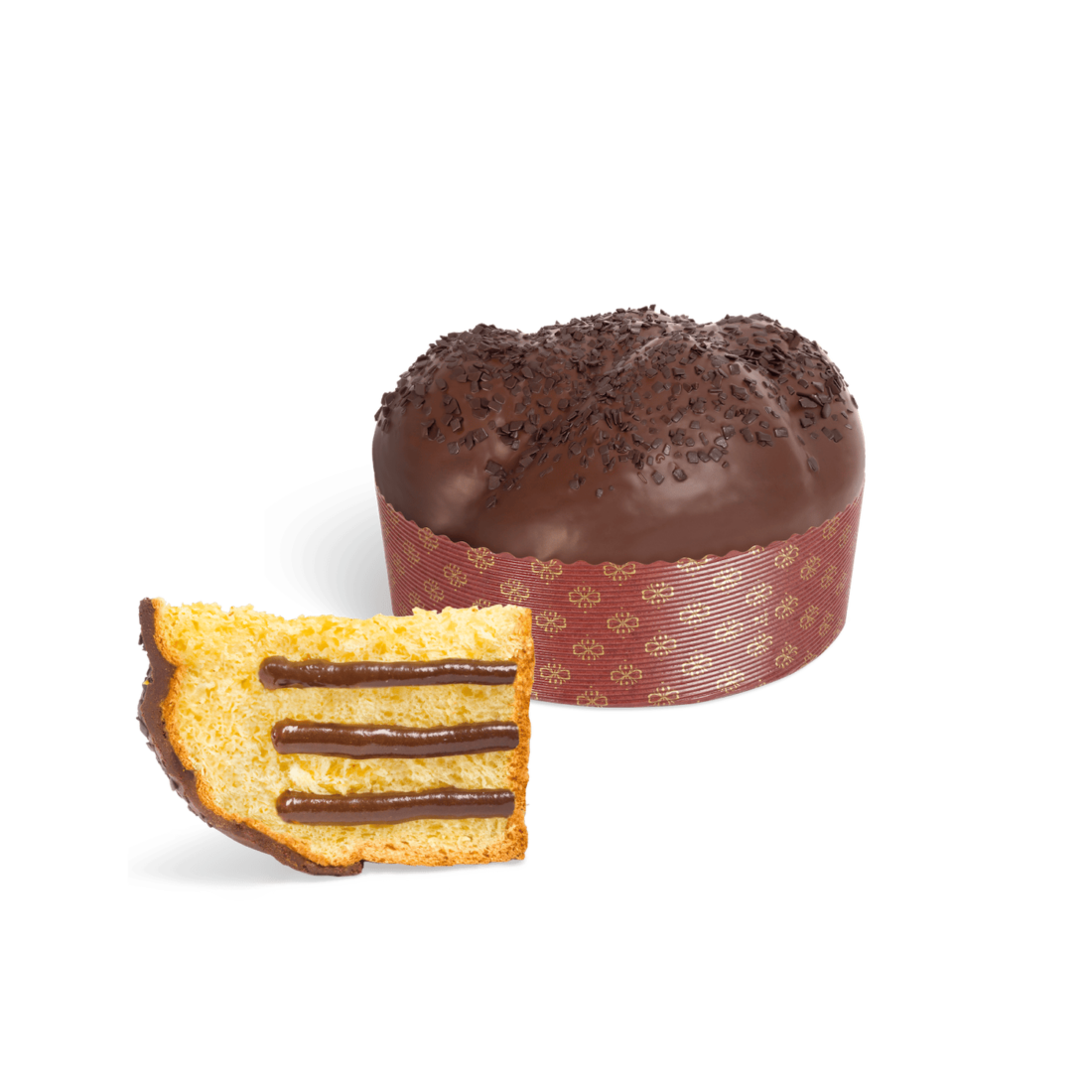 Panettone crema gianduia